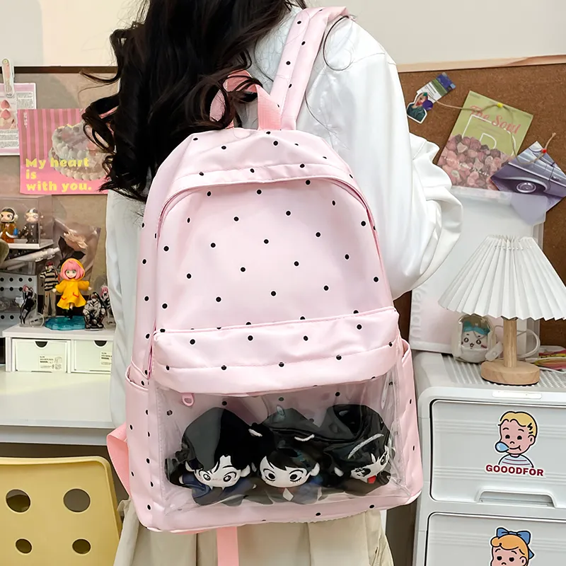 Moonshine Nylon Backpack Unisex Multicolor-3