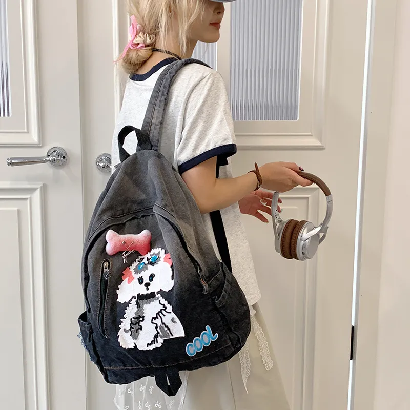 Moonshine Fabric Backpack Unisex Multicolor-2