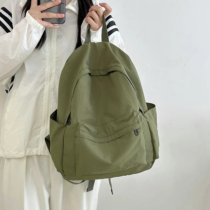 Moonshine Nylon Backpack Unisex Multicolor-5