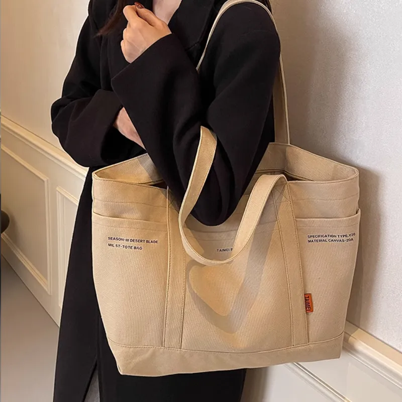 Moonshine Fabric Tote Handbag Crossbody Bag Shoulder Bag Regular Women's Khaki/Black/White/Green-1