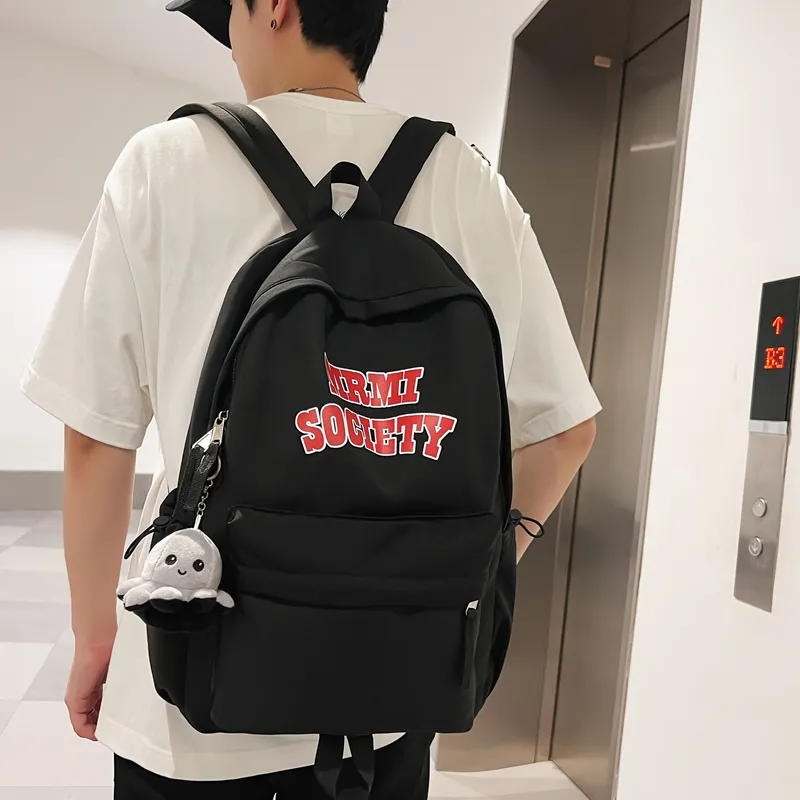 Moonshine Nylon Backpack Unisex-9