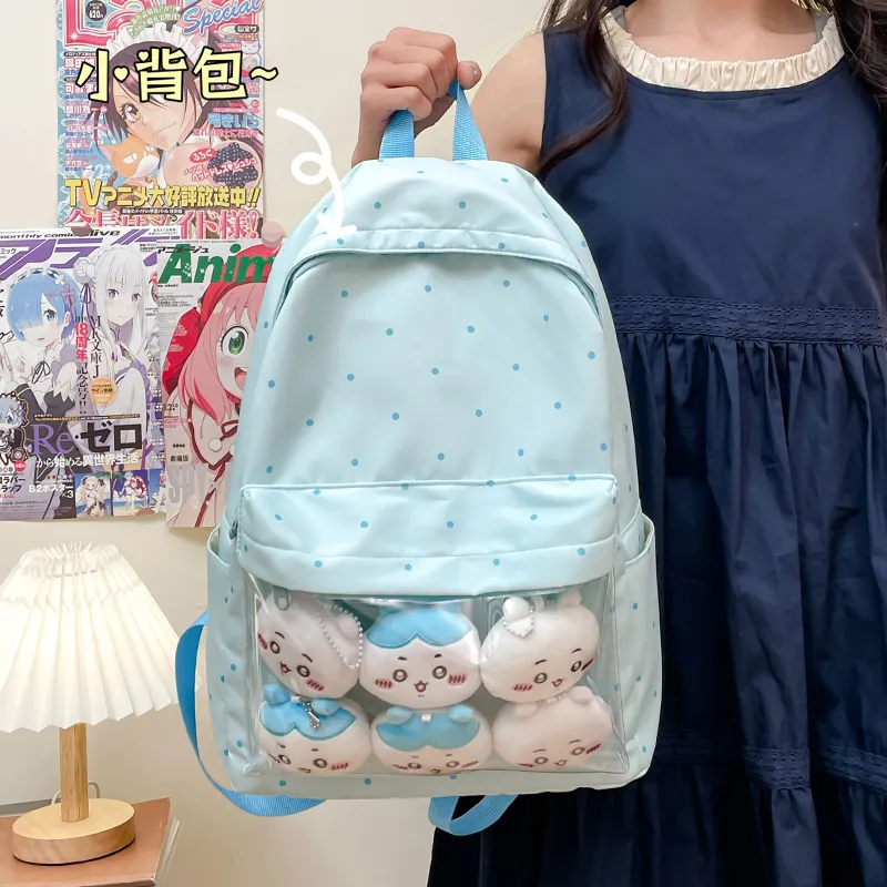 Moonshine Nylon Backpack Unisex Multicolor-5