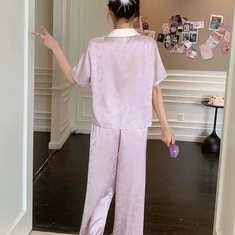 ROBINHOOD Pajama Set Women's Pink-4
