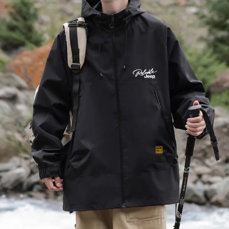 Jeep Jackets Unisex P74GMWJ643 Black-3