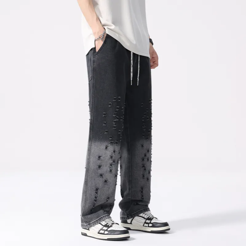Jeep Jeans Unisex Black Gray Color-4