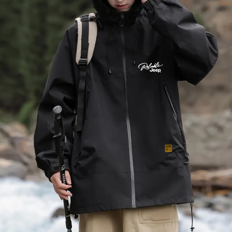 Jeep Jackets Unisex P74GMWJ643 Black-5