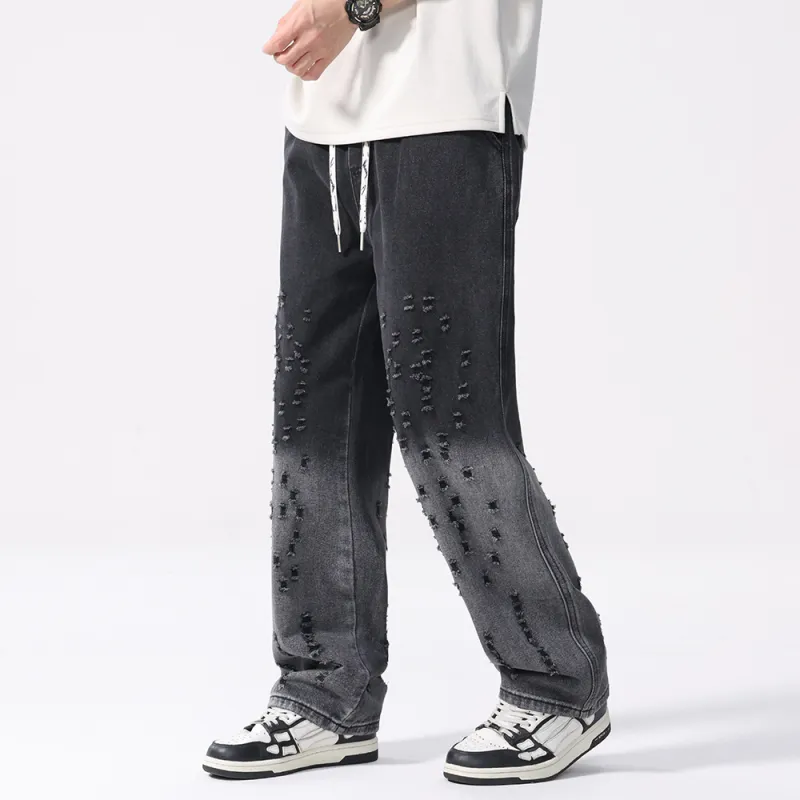 Jeep Jeans Unisex Black Gray Color-5