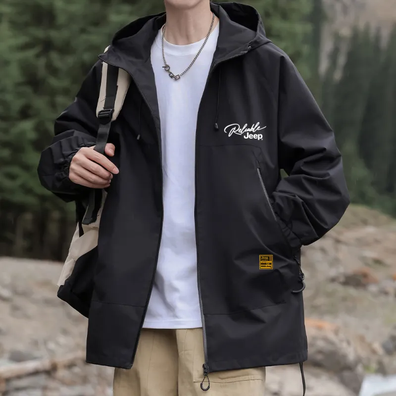 Jeep Jackets Unisex P74GMWJ643 Black-2