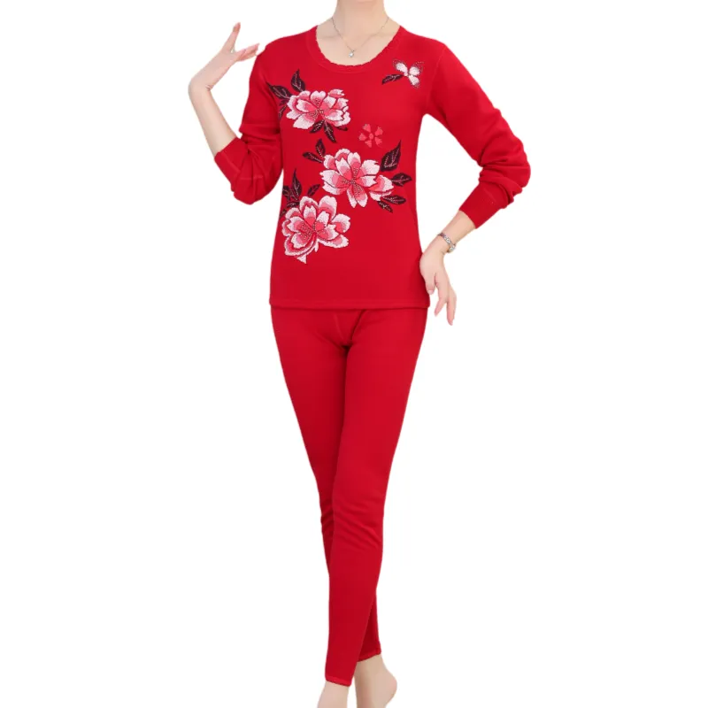 Lan Miao Women's Thermal Sets-10
