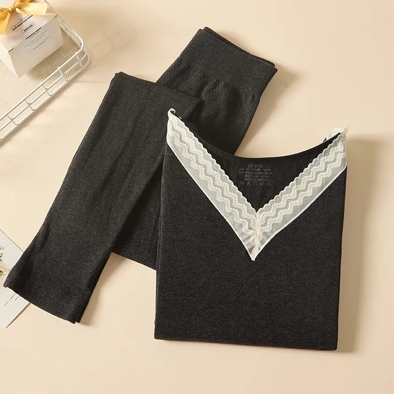 Lan Miao Women's Thermal Sets-11