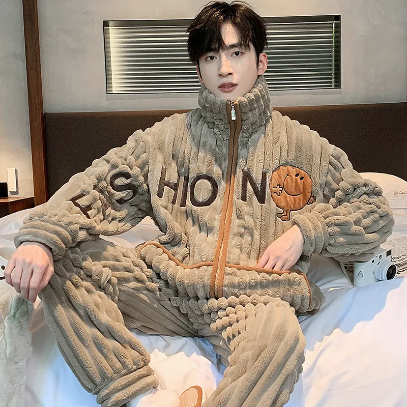 Lan Miao Pajama Set Men's Image Color-1