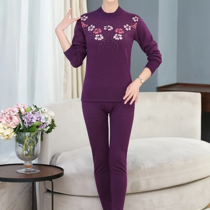 Lan Miao Women's Thermal Sets-15