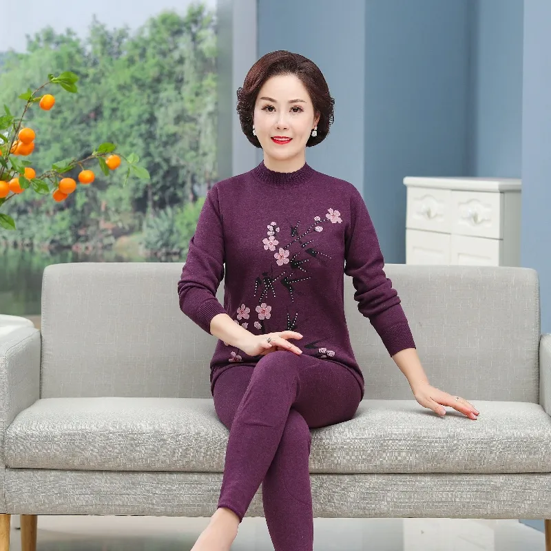 Lan Miao Women's Thermal Sets-13