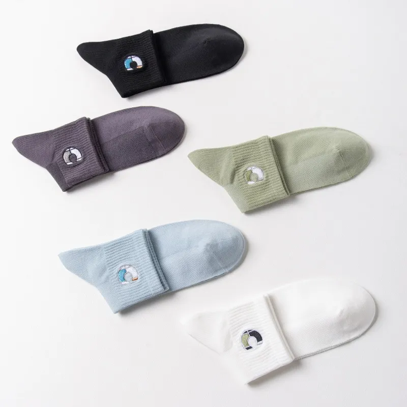 Lan Miao Mid Calf Socks Men's 3 Pack-4