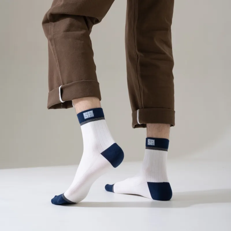 Lan Miao Mid Calf Socks Men's Combo Set-7