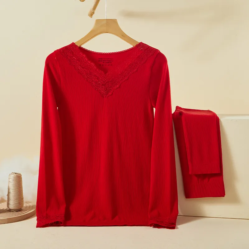 Lan Miao Women's Thermal Sets-7