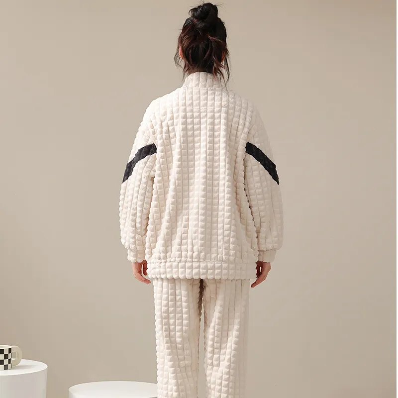 Lan Miao Pajama Set Women's Shopping Bag Pearl White-1
