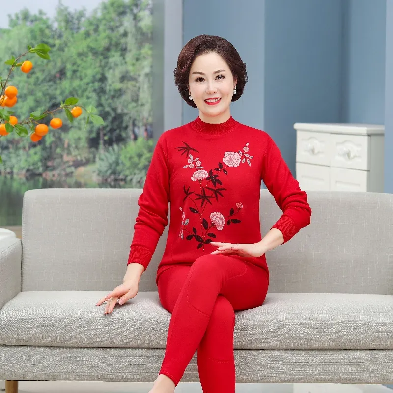 Lan Miao Women's Thermal Sets-20