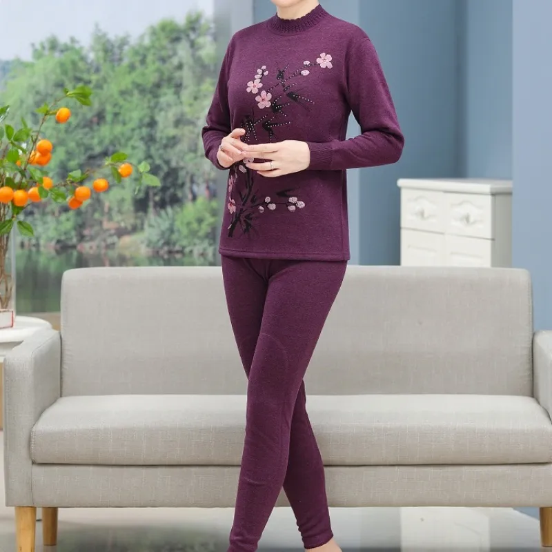 Lan Miao Women's Thermal Sets-15