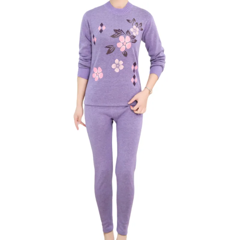 Lan Miao Women's Thermal Sets-1