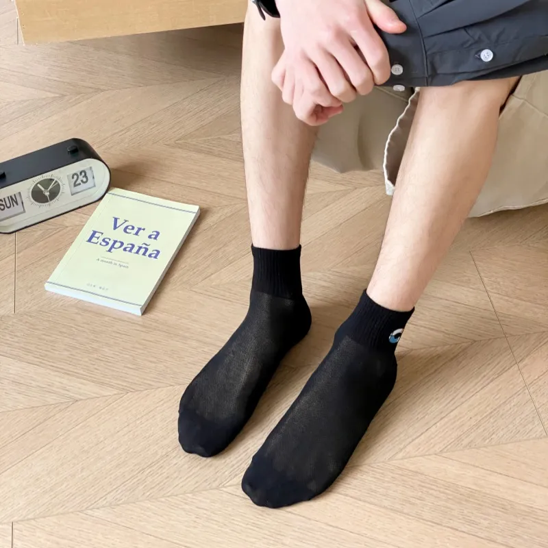 Lan Miao Mid Calf Socks Men's 3 Pack-25