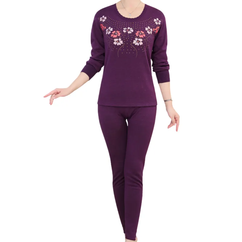 Lan Miao Women's Thermal Sets-12