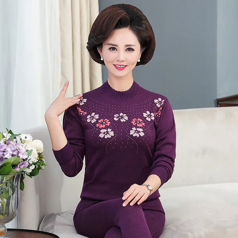 Lan Miao Women's Thermal Sets-14