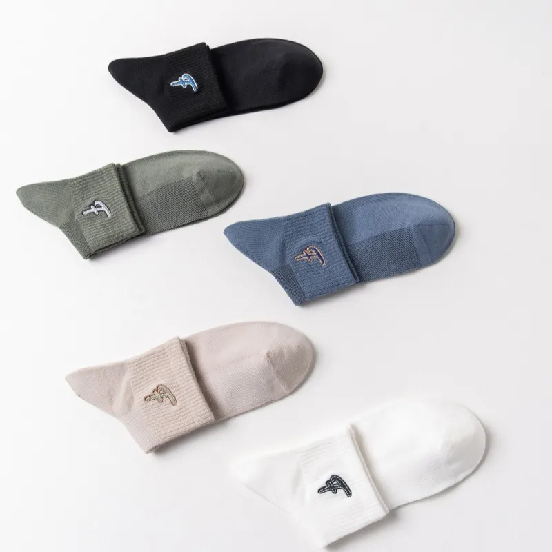 Lan Miao Mid-Calf Socks Men's 5 Pack-2