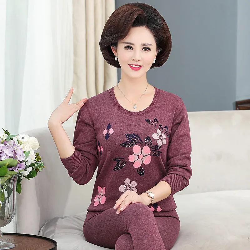 Lan Miao Women's Thermal Sets-10