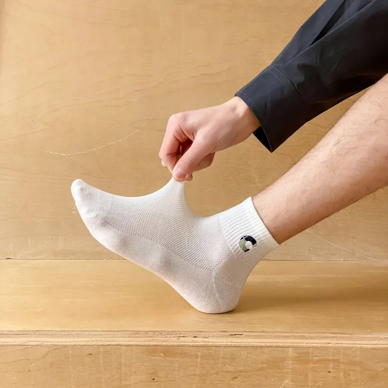 Lan Miao Mid Calf Socks Men's 3 Pack-15