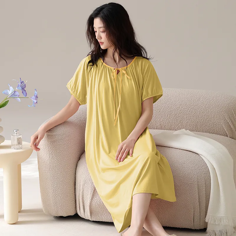 Lan Miao Women's Nightgowns-4