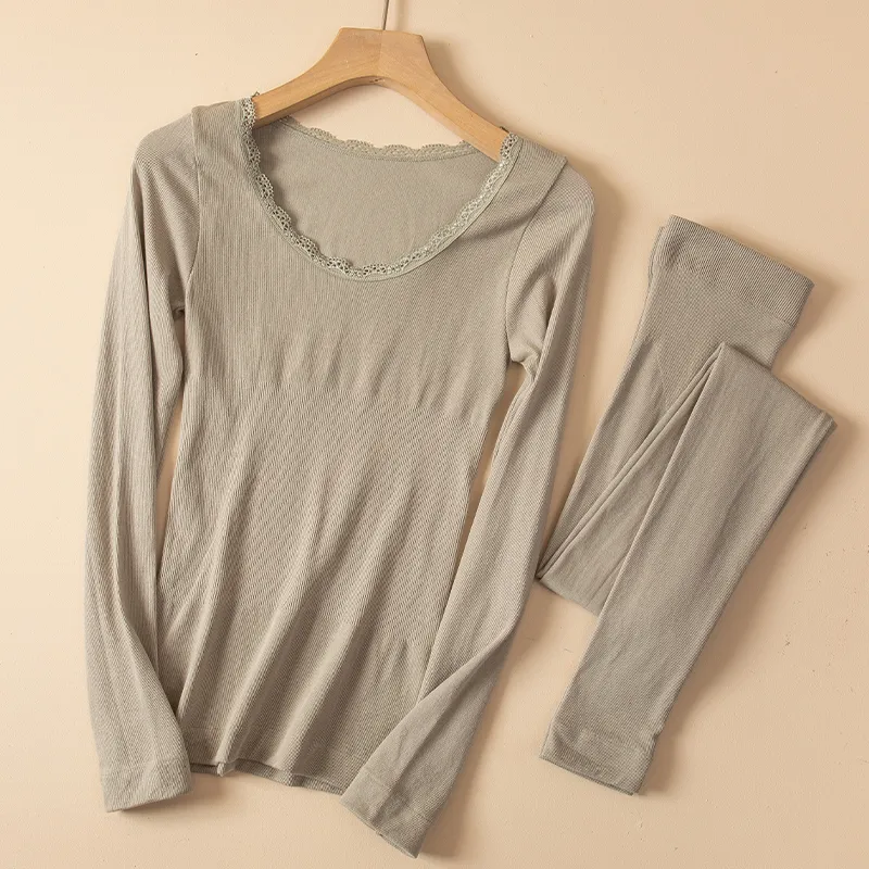 Lan Miao Women's Thermal Sets-18