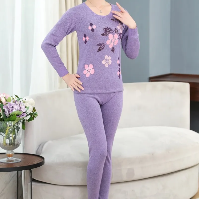 Lan Miao Women's Thermal Sets-3