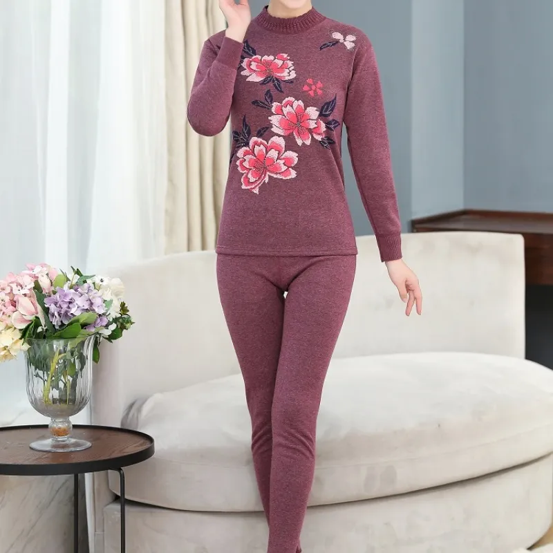 Lan Miao Women's Thermal Sets-3
