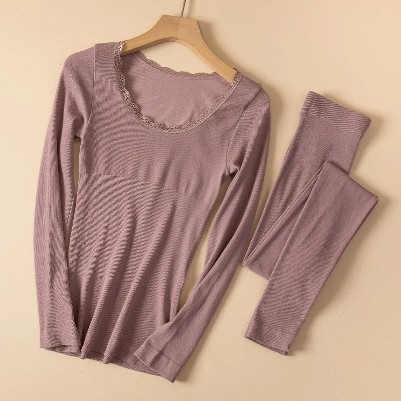 Lan Miao Women's Thermal Sets-30