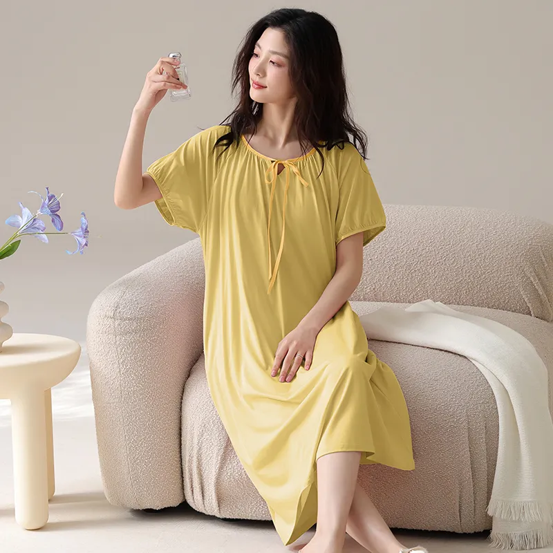 Lan Miao Women's Nightgowns-5