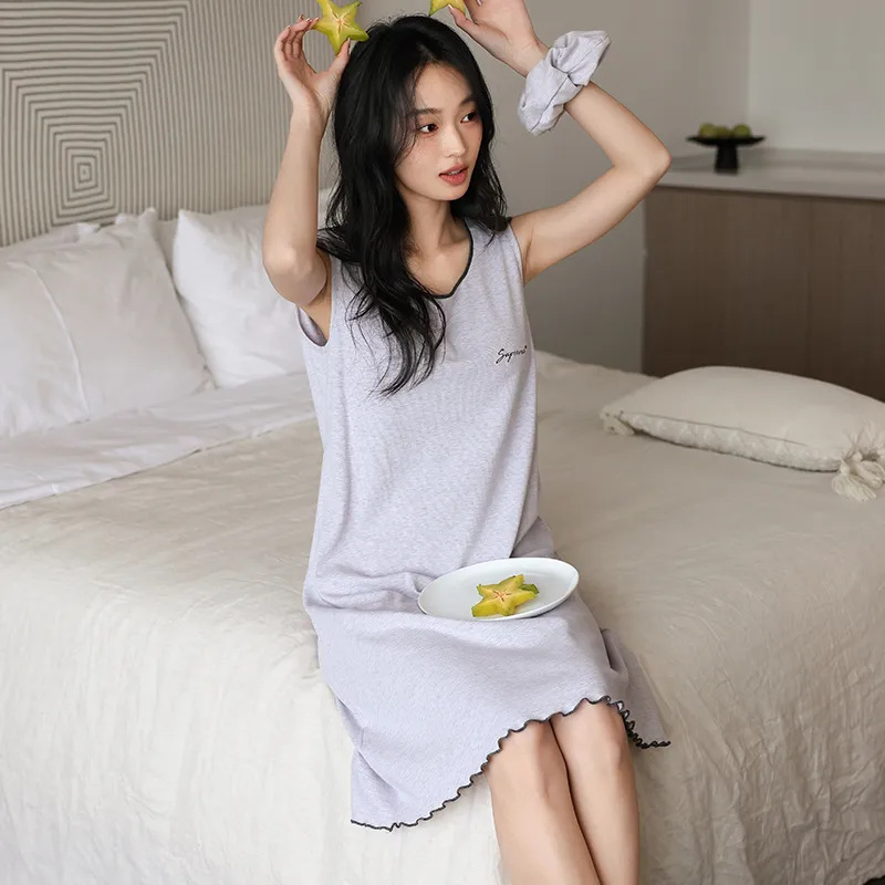 Lan Miao Women's Nightgowns-3