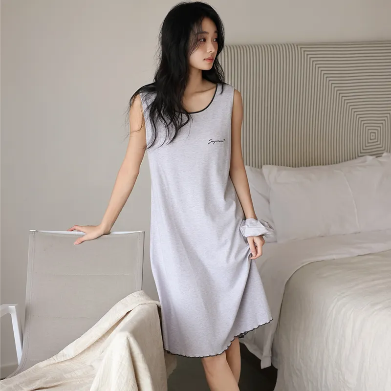 Lan Miao Women's Nightgowns-5