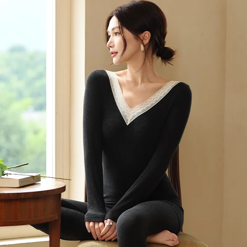 Lan Miao Women's Thermal Sets-15