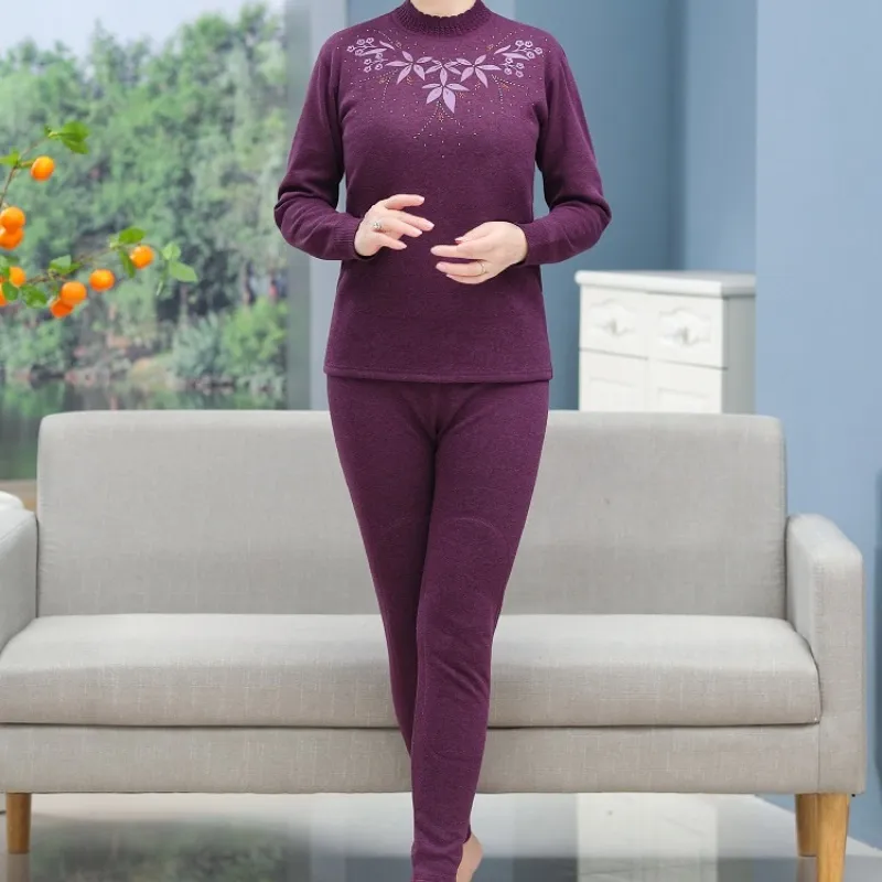 Lan Miao Women's Thermal Sets-9