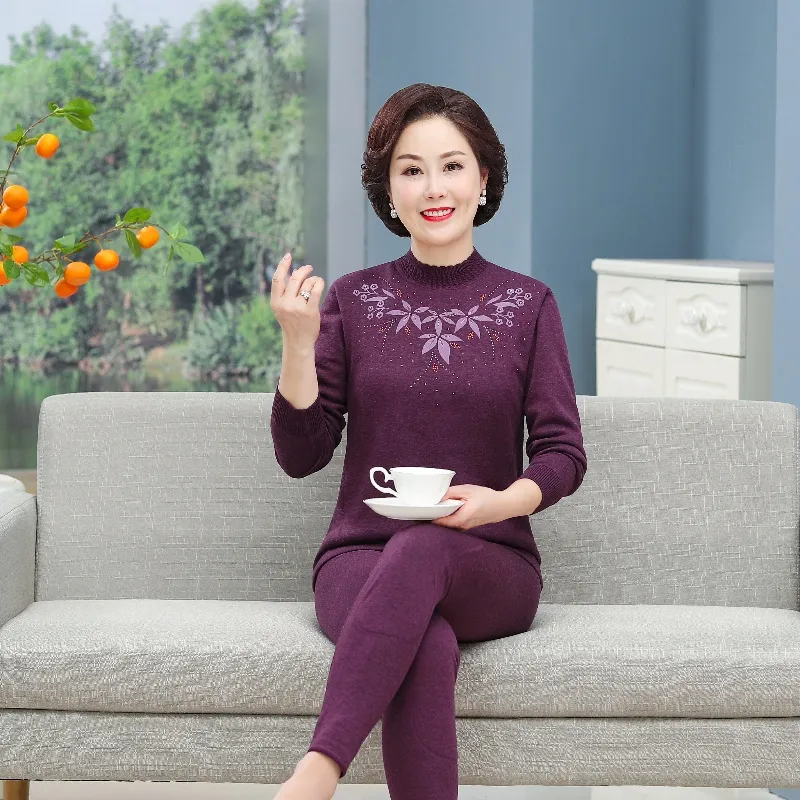 Lan Miao Women's Thermal Sets-8