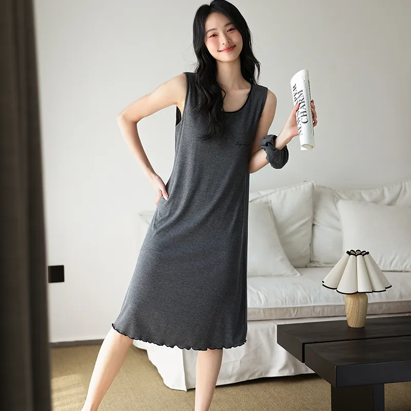Lan Miao Women's Nightgowns-5