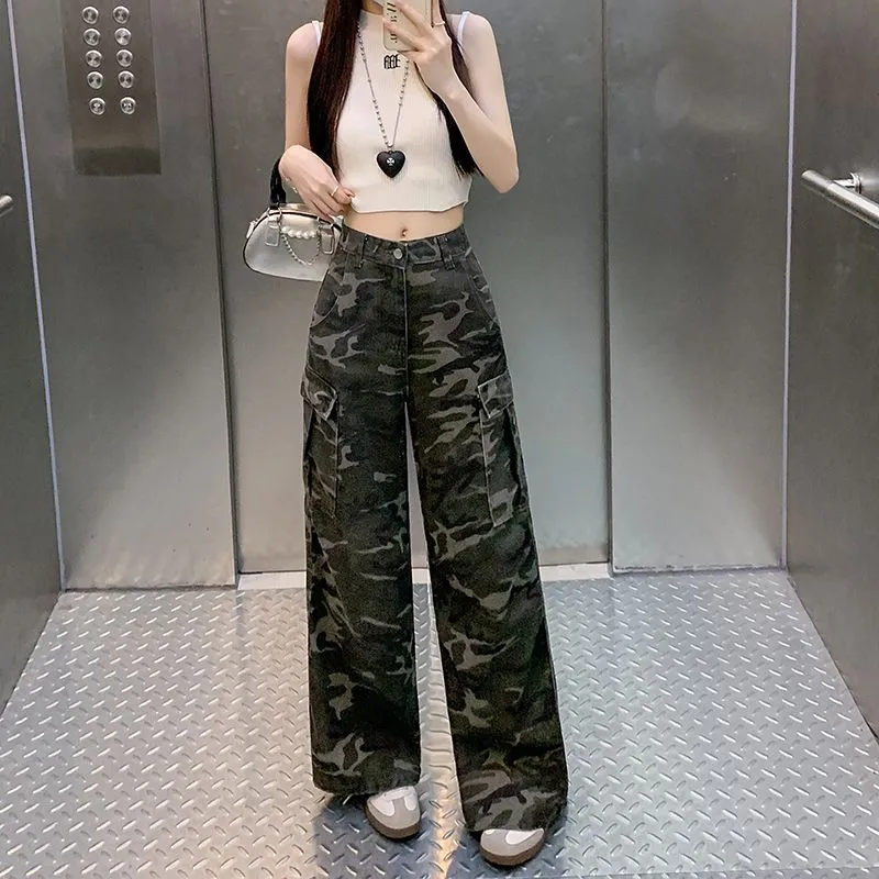 GOSO Cargo Pants Women's Camouflage-5