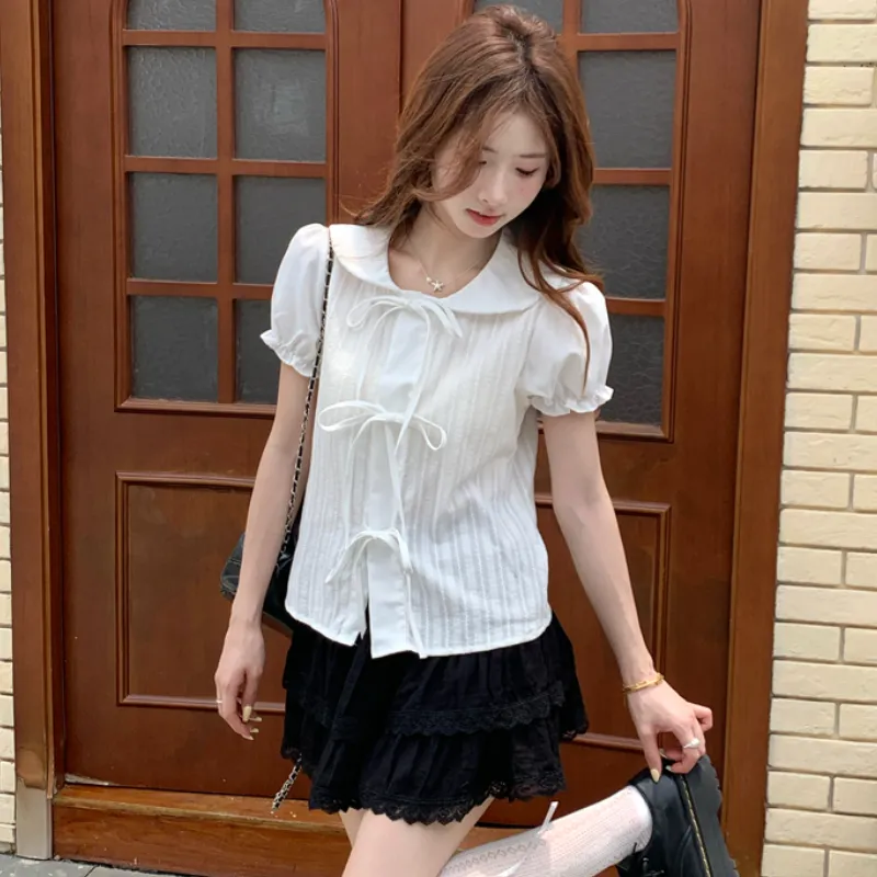 GOSO T Shirts Women's White-7