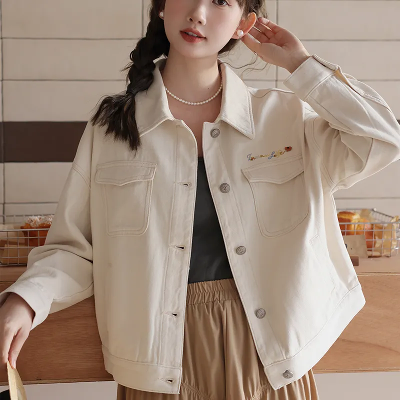GOSO Denim Jacket Women's Image Color-1