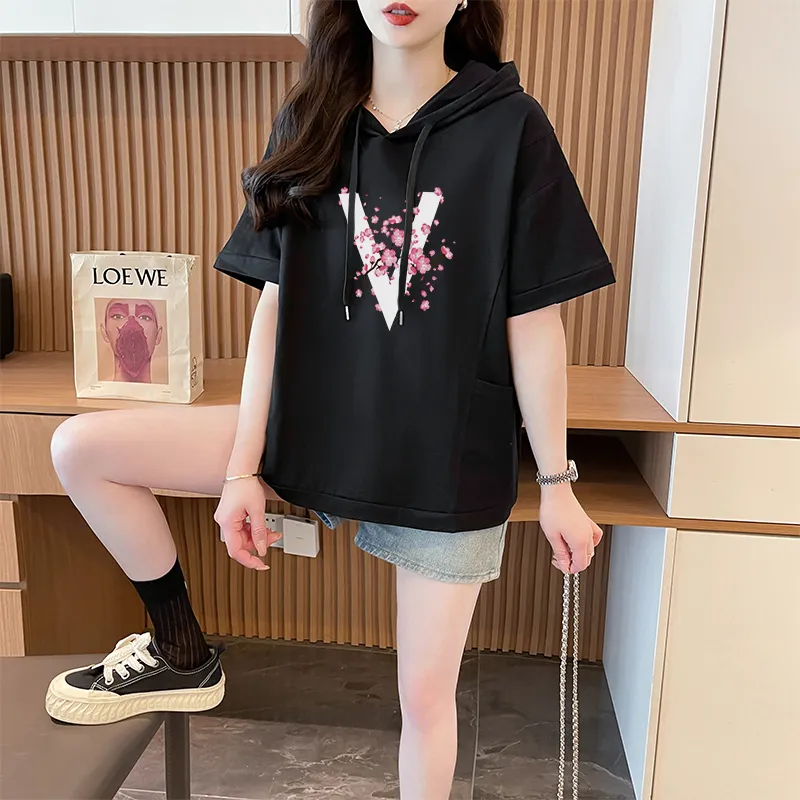 GOSO Drop Shoulder Sleeve T Shirt Women's-9