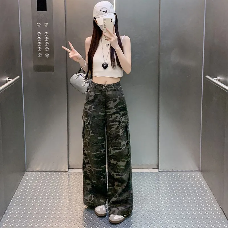 GOSO Cargo Pants Women's Camouflage-6