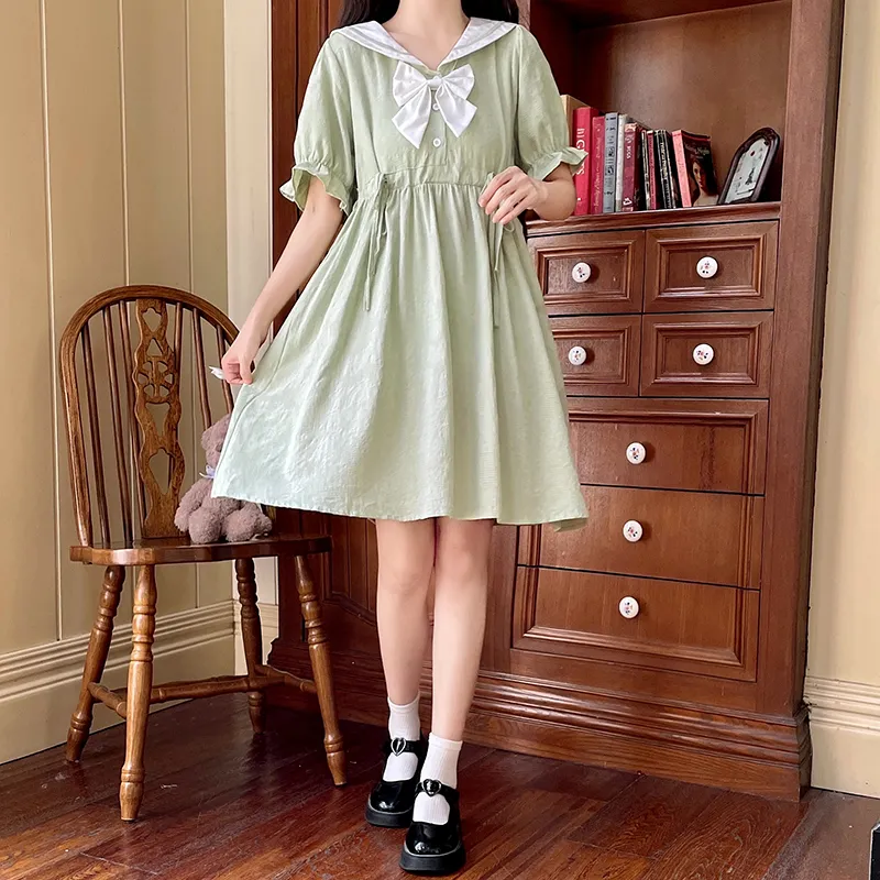 GOSO Short Sleeved Dress Women's-11