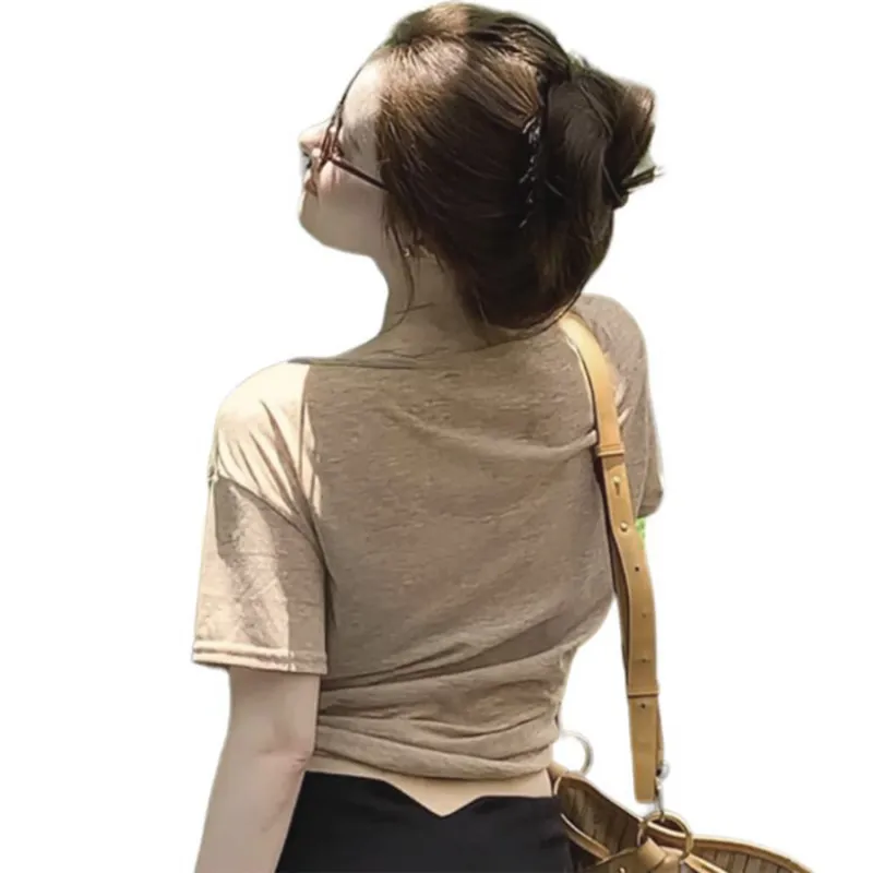 GOSO Set in Sleeve T Shirt Women's-11