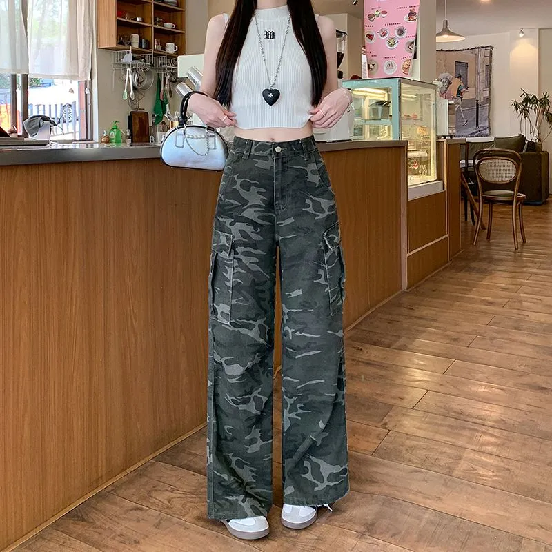 GOSO Cargo Pants Women's Camouflage-4